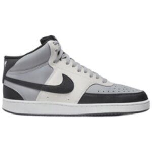 MENS Nike COURT VISION MID NN Basketball Sneakers Size 9.5 Grey/Black